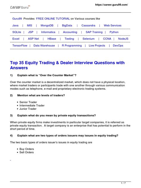 dealer interview questions|Dealer Interview Questions .
